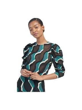 Ulla Johnson Long Sleeve Leyla Blouse Size 2 NWT